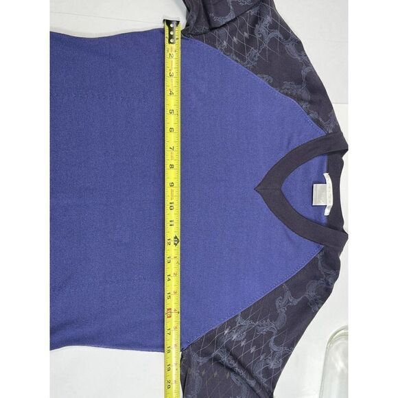 Nike Golf Womens Argyle Sweater DriFit Tour Performance Size Medium 8 10 - Picture 9 of 13